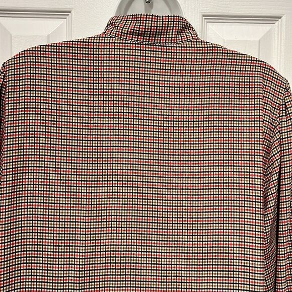 ‎H&M Long Sleeve Plaid Tunic Dress Size L/P - Picture 7 of 9